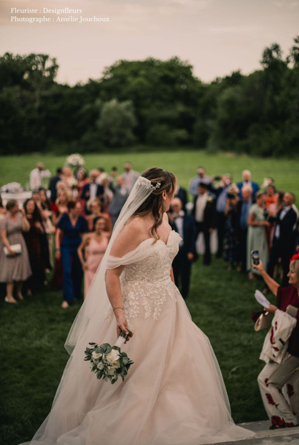 Upcycling de bouquet de mariée de Jennifer